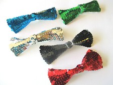 Sparkling Sequin Bow Ties...6 colors to choose...4"...fun at parties
