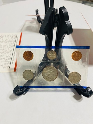 1987 Uncirculated Coin Set From The United States Mint With D And P Mint Marks - Picture 12 of 14