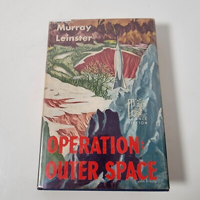 Vintage 1954 Operation Outer Space by Murray Leinster First Edition Hard Cover