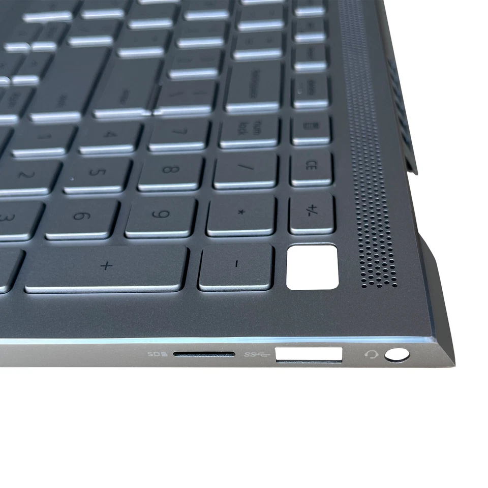 Nuevo teclado retroiluminado con cable con reposamanos 2 en 1 para Dell Inspiron 7000 7500 7501 Foto 4 de 4