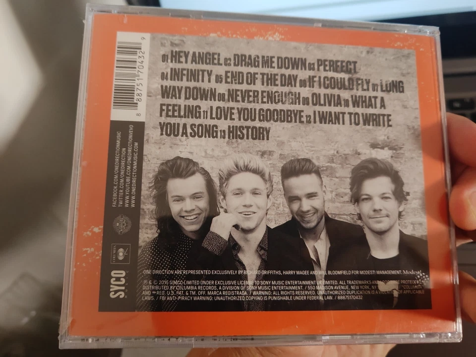 One Direction - Made In The A.M.  sealed Target Exclusive CD Liam Payne cover - Image 2 of 3