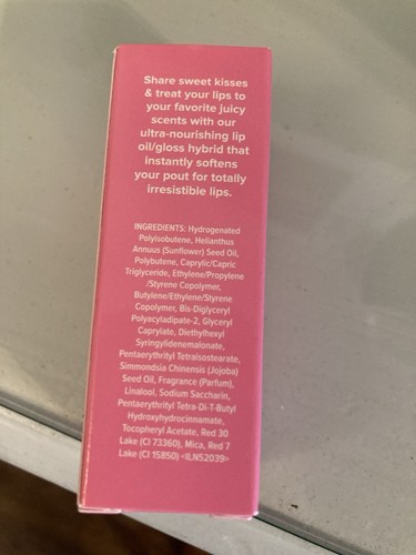 Too Faced Kissing Jelly Gloss - Juicy Lip Oil/Gloss Hybrid - Sour Watermelon - Picture 7 of 8