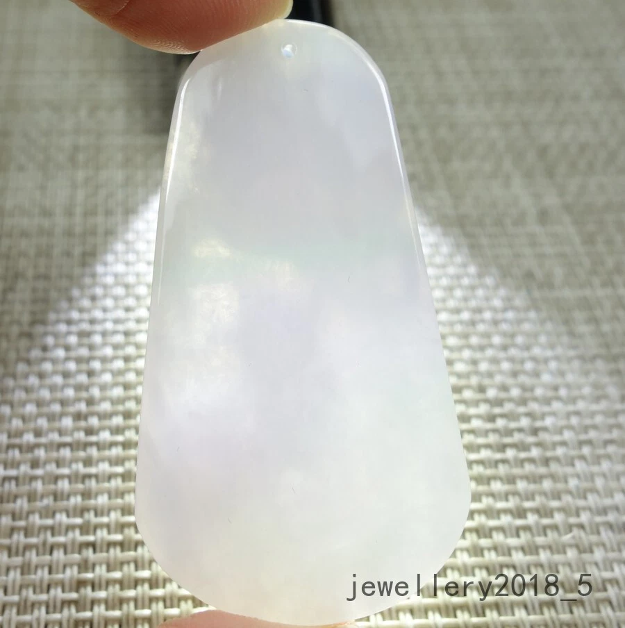 Certified Icy purple Burma 100% Natural A jadeite jade Pendant~Lucky Bird 如意吉祥鸟 - Image 2 of 4