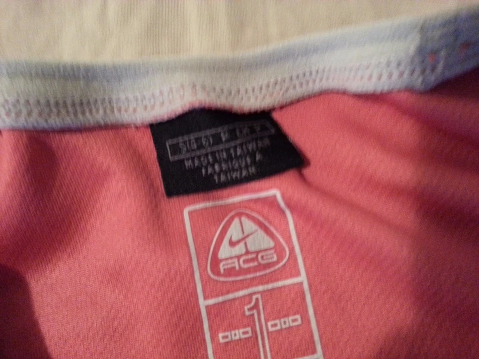 Camisa Nike para mujer S pequeña rosa naranja Foto 4 de 4