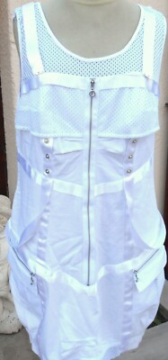 robe * la mode est à vous * LMV   taille 34 36 ? modele ART blanc ecru TBE