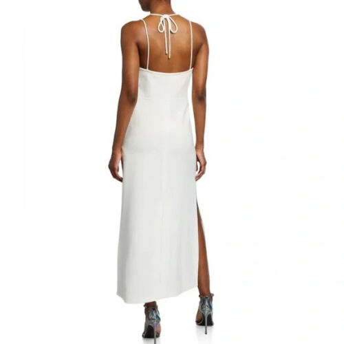NWT $695.00 3.1 Phillip Lim White Strappy Crepe Midi Dress Sz.4 - Picture 2 of 5