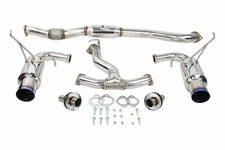 Invidia N1 Dual Titanium Tip Catback Exhaust For 2008-2014 Subaru Wrxsti Sedan