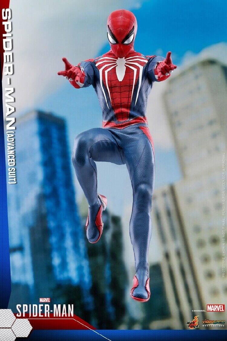 ホットトイズ １/６スパイダーマンアドバンスド・スーツ版 VGM31 New In Stock Hot Toys VGM31 Marvel's Spider-Man Advanced Suit 1/6