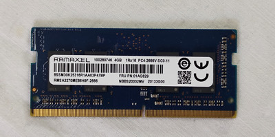 RAMAXEL 4GB 1Rx16 PC4-2666 260Pin SO-DIMM DDR4 RAM Riegel - gebraucht