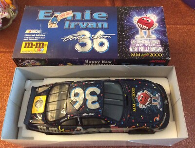 ACTION RACING ERNIE IRVAN #36 M & M  s LIMITED EDITION HAPPY NEW MILLENIUM 1;18 