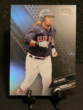 2021 Topps Chrome Black Jose Ramirez 81 Base Refractor 141/199 Cleveland Indians