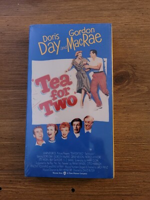 Tea For Two (VHS) 1977 Doris Day Gordon MacRae Brand New Sealed Movie Musical 