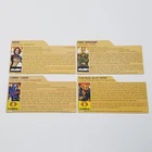 GI Joe Cobra Modern File Card Bio Card ARAH Pre-Cut Duke Commander Scarlett