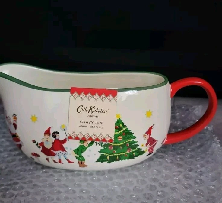 Cath Kidston Gravy Jug - Gravy Boat - Christmas - 480ml - BNWT - Image 2 of 4