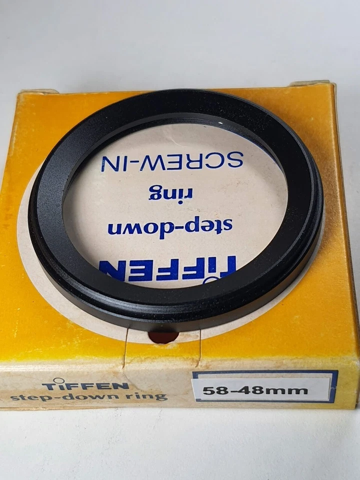 TiFFEN 58-48mm Step-Down Lens Filter Converter Adapter Ring 58mm-48mm E58-E48 - Image 4 of 4