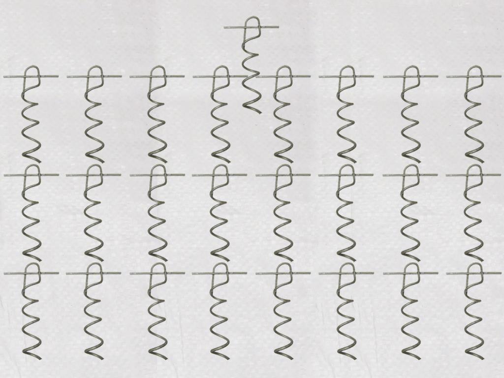 Galvanised Corkscrew Ground Anchor Spikes X25 (Screw Picket Heavy Duty Stake)