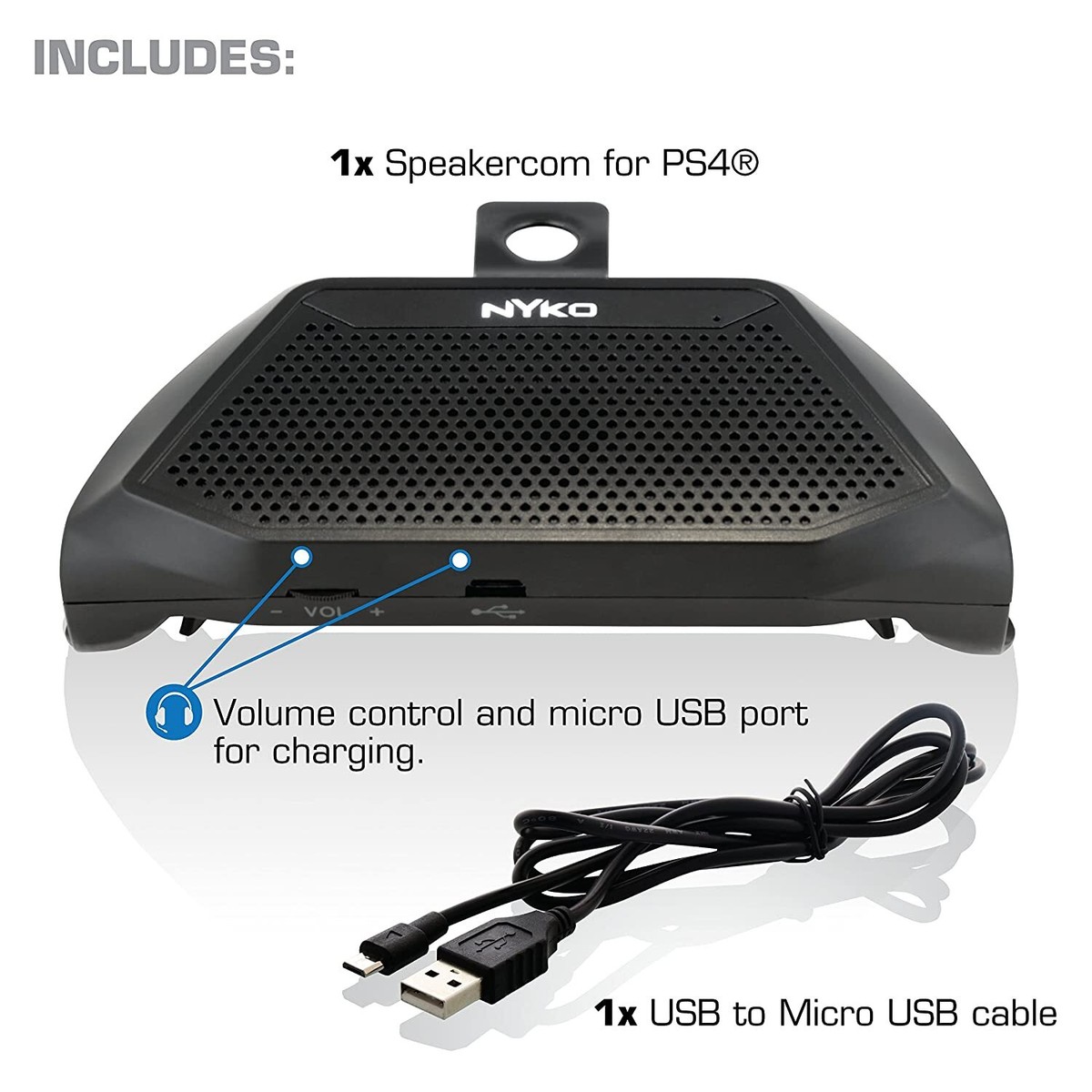 Nyko Speakercom Speaker For Ps4 Controller Speakercom Xbox Nyko