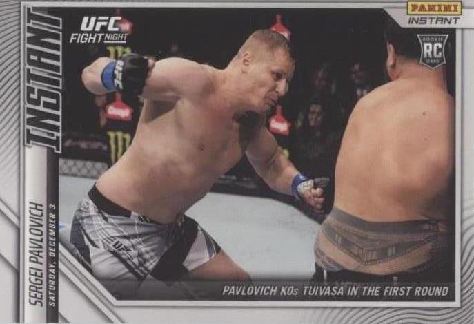 Las mejores ofertas en 2022 Panini Instant UFC - Sergei Pavlovich