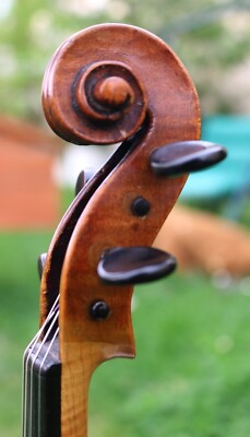 ANTIQUE Old c. 270-years-old Germany violin by Josephus Antonius STOSS, LISTEN!