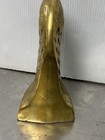 Single Vintage Brass Patriotic Eagle Bust Bookend — photo 5