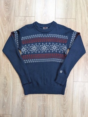 Ulvang Men's Nordic Wool Knitted Long Sleeve Casual Winter Tyrol Sweater Size S