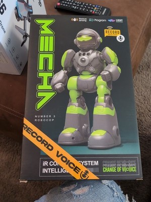 IR remote control intelligent robot Number 3 Robocop Gesture Sensing/Record 