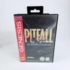 Pitfall: The Mayan Adventure Sega Genesis Complete CIB Tested Working Authentic