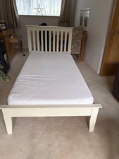 Solid wood storage bed