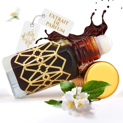 EL-MUSC Schwarzer Moschus 6ml Parfümöl - Black Musk Misk Für Herren und Damen Amber Oud