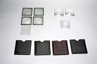 (8) Hasselblad Focusing Screens for 500C/CM. 2 appear to be acute matte.