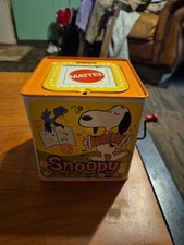 Vintage Snoopy In The Music Box