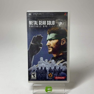 Metal Gear Solid Portable Ops Plus (Sony PlayStation Portable PSP, 2007)