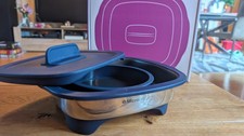 Tupperware MicroPro Grill mit Kochbuch Neuwertig