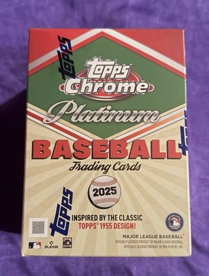 2026 Topps Platinum Baseball Blaster Box Factory Sealed (early Box)