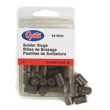 Grote 84-9601 Solder Pellet With Flux, Gray, Pk25