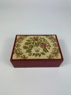 Rolex Uhren Box Etui Präsident Ref 60.01.2 Montres Geneve Rot Vintage Retro 80er