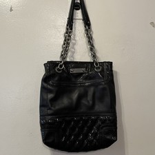 Sultry Black Simply Vera Wang Shoulder/Tote Bag 14x12 - Excellent