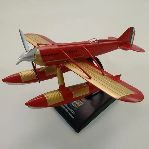 1:72 Macchi MC.72 Racing Seaplane Aircraft Model Diecast Military Collection WW1