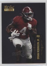 2022 Wild Card MATTE Black Brian Robinson Jr #MB-8 Rookie RC 0s8i. rookie card picture