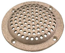 Perko0086005PLB Round Strainer 5" OD For 2"
