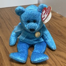 Ty Beanie Babies Classy Bear 2001 Plush Toy for Ages 3 3-4 Years 8-11 Years