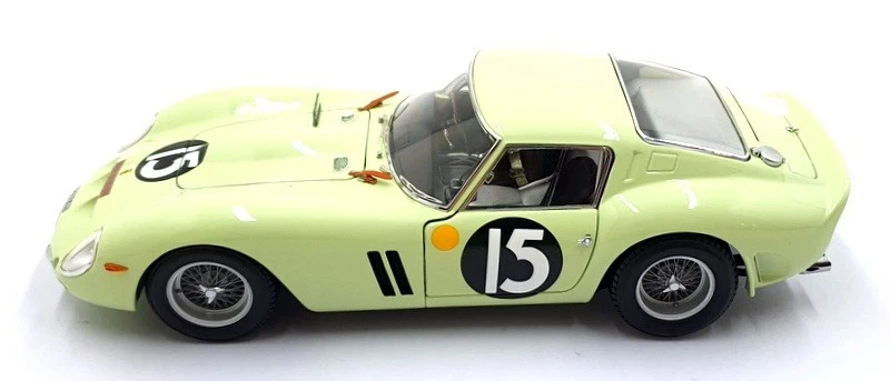 Kyosho 1/18 Scale KS08438C - Ferrari 250GTO #15 Goodwood 1962 - Light Green - Image 4 of 4