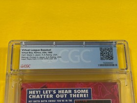 Virtual League Baseball (CGC 9.6 and 100% CIB) Nintendo Virtual Boy not WATA PSA