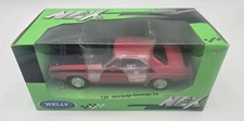 1970 Dodge Challenger T/A Orange Diecast 1:24 Scale Model Car - Welly 24029W NEW