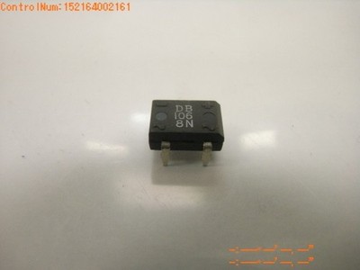 DB106 1 A, 800 V, SILICON, BRIDGE RECTIFIER DIODE -  Clipped leads ( 50 pcs