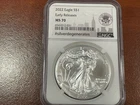 2022 Silver Eagle NGC MS70 Early Releases