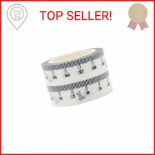 NatSumeBasics Ruler Washi Tape 2 Pcs 32 Ft. Decorative Masking Tape Self-Adhesiv