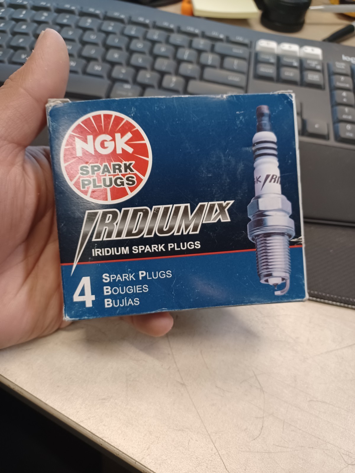 NGK Iridium IX Spark Plug 6801 4pcs