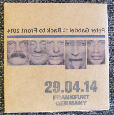 Peter Gabriel - Frankfurt 2014 - Encore - Live - 2CDs - Genesis