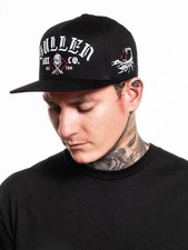 Sullen Men's Empire Snapback Hat Tattoo Art Logo Baseball Cap with Scorpion
